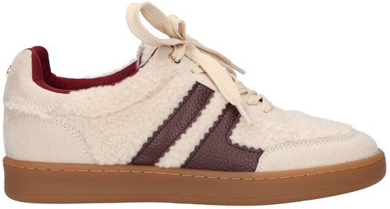 La Strada Sneaker beige teddy dames - maat 39