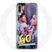 Maniacase Hoesje voor Samsung Galaxy A50 Poursuis Tes Rêves Mía Cáceres et Álvaro Paz Series