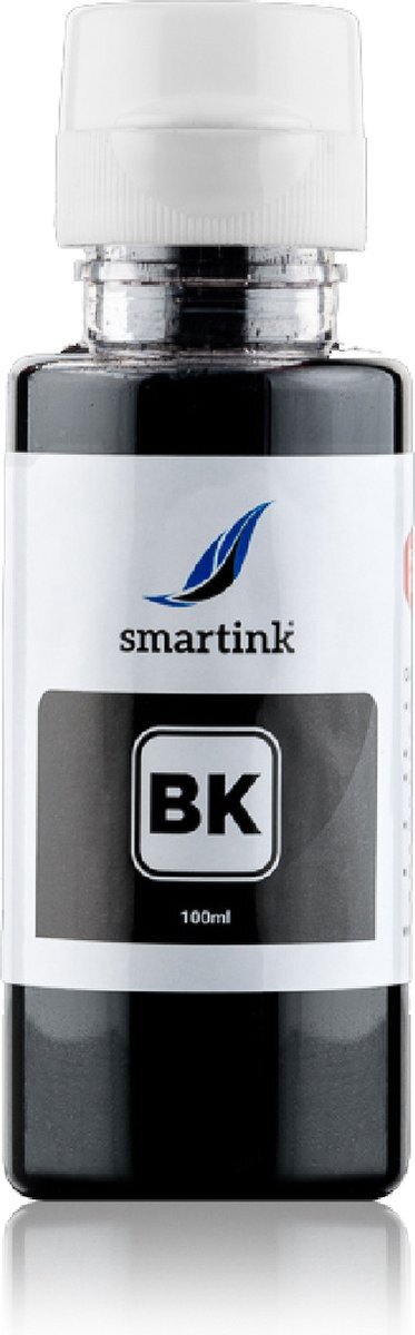 Smart ink Geschikt HP GT51 BK Zwart 100 ml inktfles Huismerk