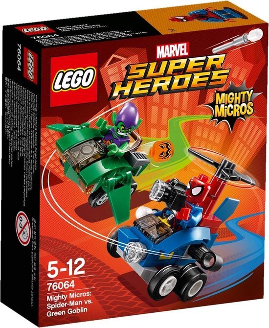 lego Super Heroes Mighty Micros: Spider-Man vs Green Goblin 76064