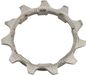 Shimano Tandwiel met geïntegreerde spacer voor cassette CS-R9100 zilver