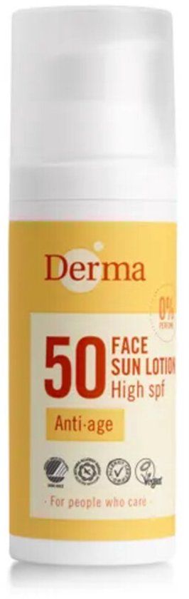 Derma Sun Gezichtszonnecrème SPF50 50 ml