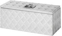 ProPlus Gereedschapskist voor aanhangwagen - aluminium - 600 x 250 x 250 mm - met rubberen stootrand en rvs slot