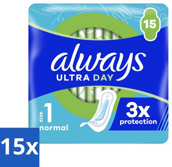 Always Ultra Day Maandverband Normal 15 stuks