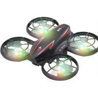 SZSMART Mini anti-val en anti-bots drone met koud licht (autonomie: 6 min - Zwart)