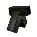 Relaxdays schommelverbinder A-vorm 100°-hoek 90x90 mm zwart gepoedercoat staal, 19x27x19 cm