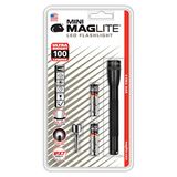 Maglite LED mini AAA zaklamp tot 84 lumen, 12,5 cm, incl. 2 microbatterijen en zakclip, zwart, SP32016