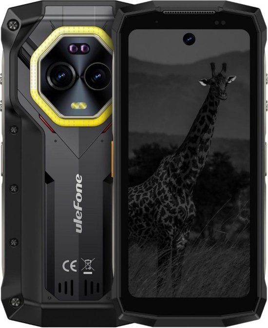 Ulefone Armor Mini 20T Pro 5G THERMISCHE CAMERA VAN FLIR ® 4,7' Robuuste Telefoon Android 15 Smartphone 256GB ROM Mobiele Telefoon Thermische Beeldvorming