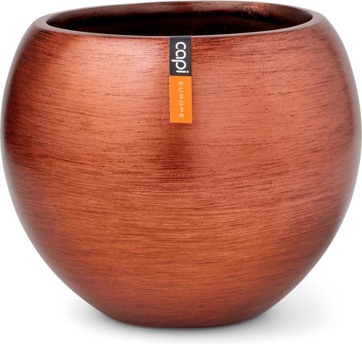 Capi Europe Vaas bol Retro - 10x9 - Koper - Bloempot voor binnen - BRTC101