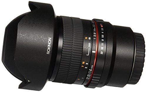 Rokinon Rokinon FE14M-MFT 14 mm F2.8 Ultragroothoeklens voor Micro Four-Thirds Mount en vaste lens voor Olympus/Panasonic Micro 4/3 camera's, zwart