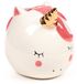 Spaarpot Bol Spaarpot - Unicorn Magic Betoverde Regenboog Eenhoorn Wit - 11x9,5x10,5cm