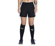 Puma Teamliga Short Dames - Zwart | Maat: XS