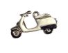 INNSPIRO Nice Charms Vespa-hanger van metaal, 23 x 13 mm, 25 stuks