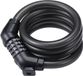 BBB Cycling CodeGuard Cable - Fietsslot met Instelbare Code - Lengte: 120CM - Dikte: 15MM - Kabelslot voor Stadsfiets, Racefiets & Mountainbike - BBL-102