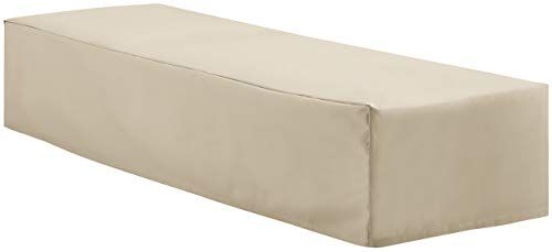 Crosley Furniture CO7506-TA Heavy-Gauge Versterkte Vinyl Outdoor Chaise Lounge Cover, Tan