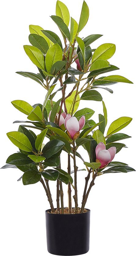 Beliani MAGNOLIA - Kunstplant - Groen - Kunststof