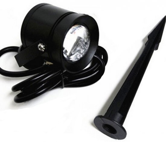 ABC-LED LED Tuin Spot 10W Warm Wit + Adapter