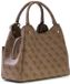 GUESS Lorella Logo Girlfriend Tote Latte Logo Lichtbruin Sac à main