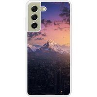 Urban Mountains Beschermende siliconen case compatibel met Galaxy S21 FE
