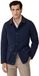 Hackett London Gewatteerde Jas Blauw M Man