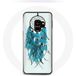 Maniacase Samsung Galaxy S9 plus Hoesje Dream Catcher blauw wit en zwart