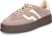 Gant Cuzmani Dames Sneakers Lichtbruin Leer Suède