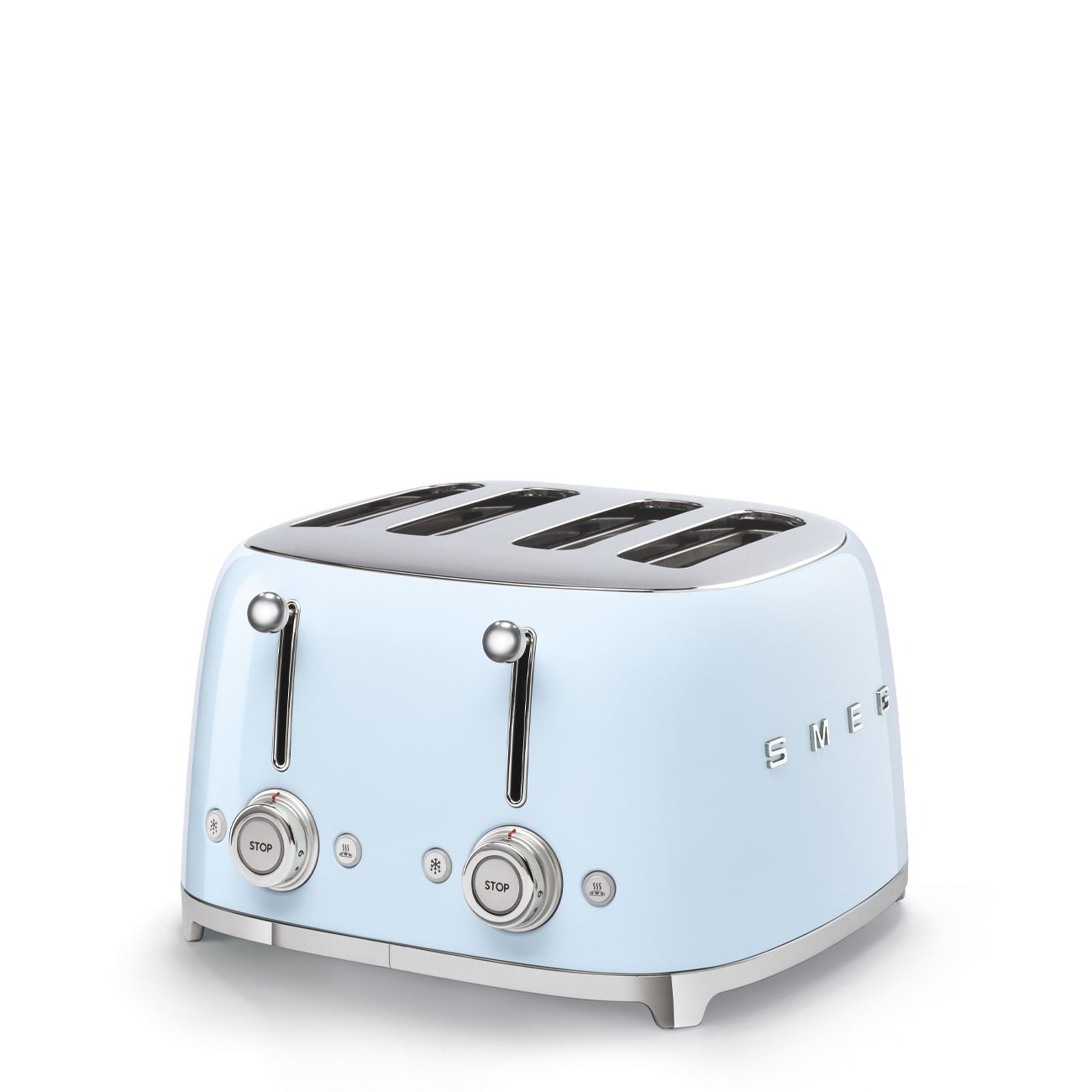 Smeg TSF03PBEU Broodrooster - 4 sneetjes - 2000W - Blauw