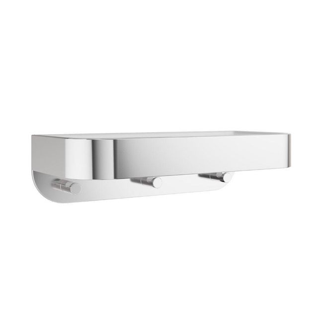 Crosswater Douchemand Wandgemonteerd - Witte Inzet - Chroom - SB035WC