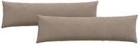 vidaXL Zitkussens 2 stuks Stof Taupe 145 x 40 cm