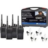Midland G15 Pro NC PMR 4er Security-Koffer C1127.S4 PMR-portofoon Set van 4 stuks