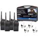 Midland G15 Pro NC PMR 4er Security-Koffer C1127.S4 PMR-portofoon Set van 4 stuks