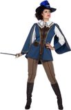 Wilbers Heldhaftige Musketier Blauw - Vrouw