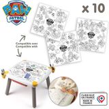Smoby - Paw Patrol - Navulkleurplaten voor de creatieve kindertafel - 10 kleurplaten