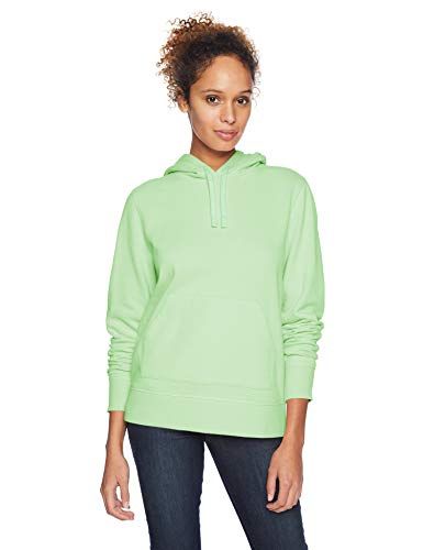 Amazon Essentials Women's Fleece Hoodie - Bright Mint, L
