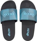 BECO badslippers - unisex - blauw/zwart - maat 37