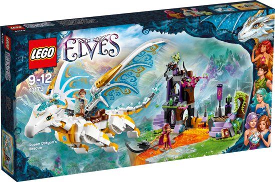 LEGO Elves Koninginnendraak redding 41179 - Bouwspeelgoed - Meisje