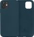 Coverzs Luxe Liquid Silicone case iPhone 12 (bleu foncé)
