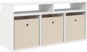 vidaXL Meuble bas avec tiroir Blanc 102 x 32 x 48,5 cm