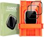 Bandz Gehard Glas Screenprotector (2 Pack) 42mm met EasyTool installatiesysteem – geschikt voor Apple Watch Series 10 (42mm) & Apple Watch Series 11 (42mm) - Helder - Krasbestendig - Bubbelvrij