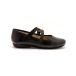 Pédiconfort Ballerines cuir scratch femme