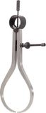 KS Tools 300.0427 Precisie krompasser met veer en fijninstelling, 235mm