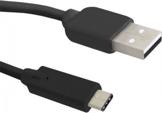 Qoltec 50489 USB-kabel 1,5 m USB 2.0 USB A USB C Zwart