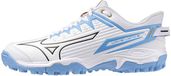 Mizuno Wave Lynx 2 Hockeyschoenen Senior Wit/Lichtblauw Maat 44.5