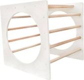 Monkey-Gym KlapperSpecht Klimdriehoek van hout voor kinderen | Montessori speelplaats | Klimblokken | Klimmuur