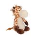 H&S Collection Deurstopper - giraf - 29 x 14 x 16 cm - polyester - safari dieren thema deurstoppers