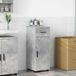 Maison Exclusive Armoire de salle de bain - Couleur béton gris - Dimensions : 30 x 35 x 80 cm