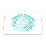 Bonamaison, Rechthoek Pop Art Digital bedrukte muismat, antislip onderkant, voor kantoor en thuis, grootte: 22x18 cm