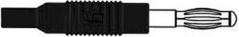 Velleman Group nv ADAPTATEUR MOULÉ PAR INJECTION 4mm vers 2mm / NOIR (MZS 4) (HM14T00)
