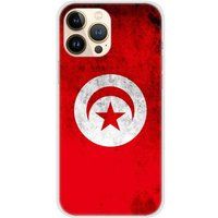 Apple iPhone 13 Pro Max Siliconen hoesje Tunesische vlag