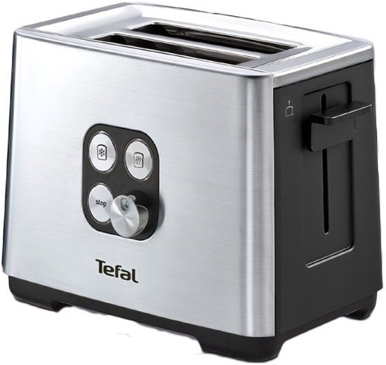 Tefal Equinox Serie - Roestvrijstalen Toster - 900 W - 2 Krommen - 7 Opwarmniveaus